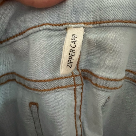 Rag & Bone Zipper Capri Jean, Size 29 - Picture 5 of 16